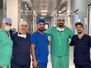 تدريب فريق جراحي من العراق على أساسيات جراحة الدعامات
